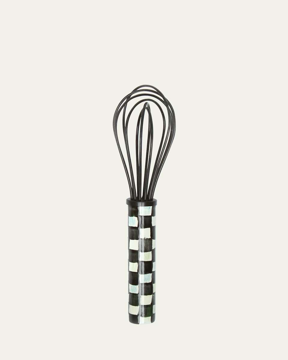 Courtly Check Small Whisk, Black